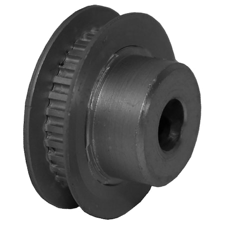 B&B Manufacturing 32MP012-6FA3, Timing Pulley, Aluminum, Clear Anodized,  32MP012-6FA3